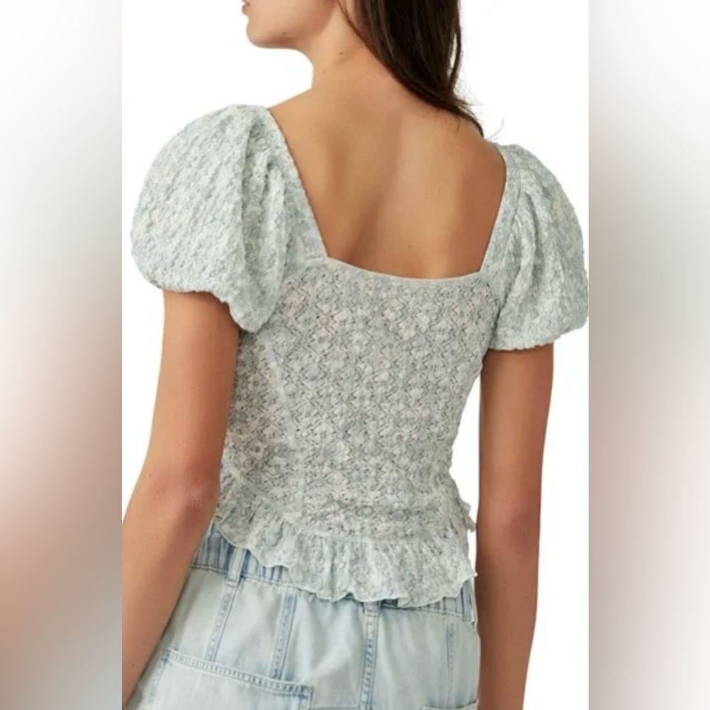 Free People | Lace Crop Top - Picture 2 of 9